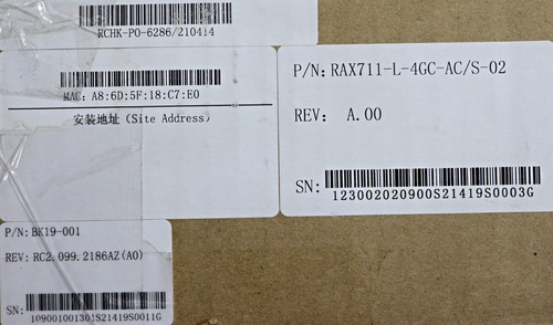 Switch Raisecom Rax711-l-4gc-ac/s-02 (incluye Factura)