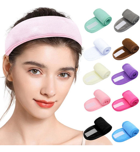 10 Pcs Bandas For El Cabello Skincare Diademas For Mujer