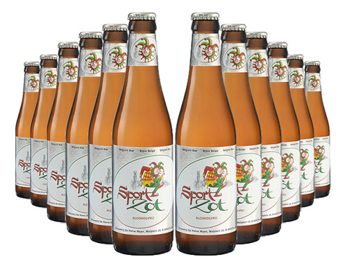 Cerveja Sem Álcool Brugse Sport Zot - Long Neck 330ml- 12 Un