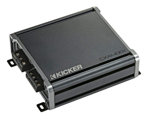 Amplificador Monoblock Clase D 400w Rms Kicker Cxa 400.1 Color Negro