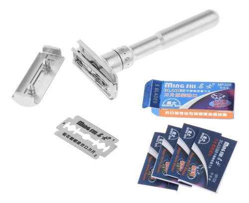 Bake Maquinilla De Afeitar De Seguridad Ajustable De Doble