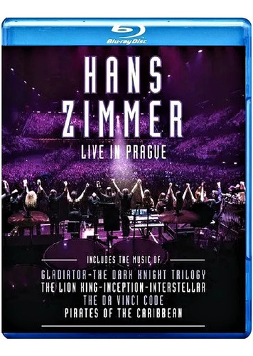 Hans Zimmer Live In Prague Blu Ray Trilhas Sono