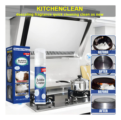 Limpiador De Burbujas Multifuncional For Cocina, 3 Unidades