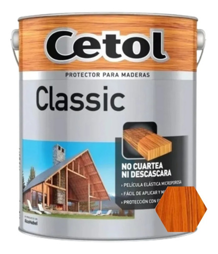 Cetol Classic Brillante Protector Madera Pisos 1 Litro 