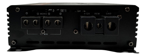 Amplificador De Bajos Waraudio Stryker 800.1 D Color Negro