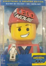 Comprar Lego La Película Blu Ray 3d+blu Ray+dvd+figura Nuevo