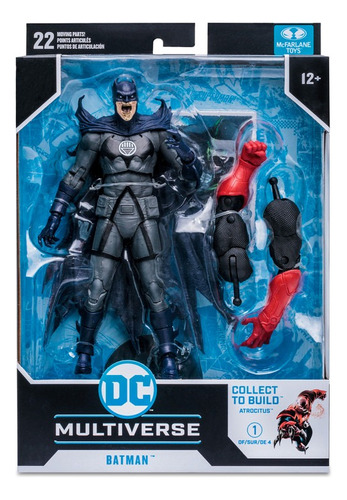 Figura De Acción Batman Dc Multiverse Blackest Night 12