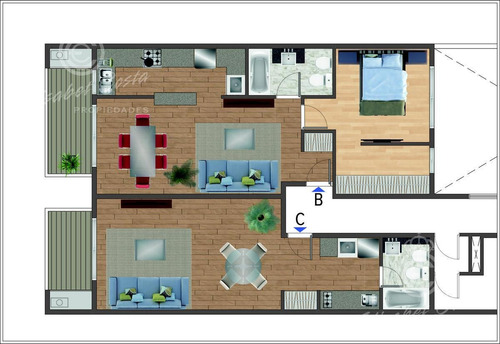 Imagen 23 de 30 de Departamento En Cuotas - Lanús Este 8° B Terrasur