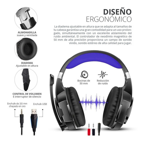 Imagen 6 de 10 de Silla Gamer Con Kit Profesional Ergonómica Y Con Masajeador