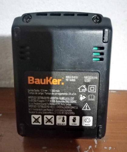 Batería 12v Bauker 