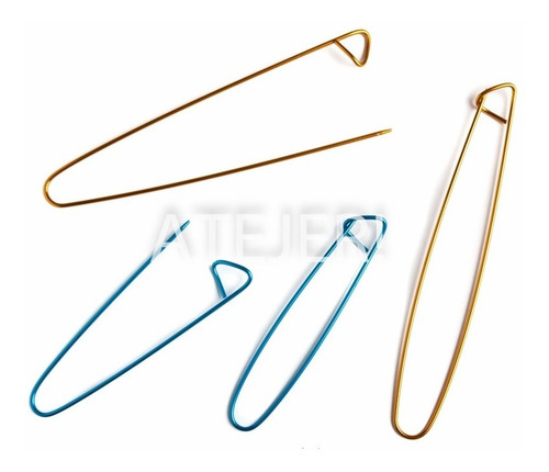 Imagen 2 de 6 de Aguja Tejer Toma Puntos De 17 Cm X 4 Unidades