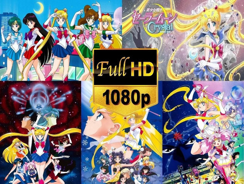 Sailor Moon Series Peliculas Especiales Ovas Calidad Full Hd
