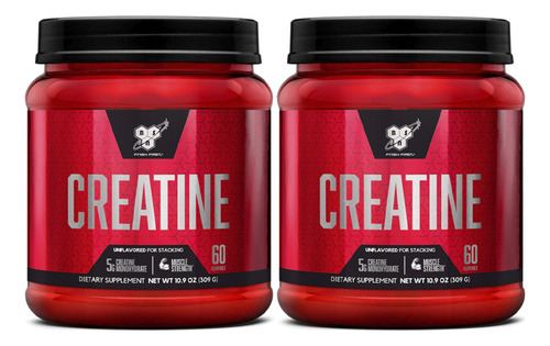 Bsn Creatina Monohidratada Micronizada 2 Unidades X309g Sabor Sin Sabor