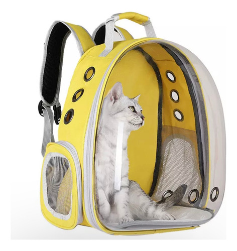 Mochila Transportadora Rígida Para Mascotas