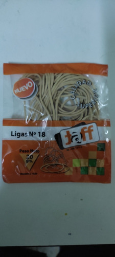 Ligas Nro 18, Taff, 10 Paquetes 20grs Cada Uno