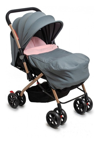 Imagen 2 de 4 de Cochecito de paseo Love 172 rosa 05 con chasis color negro