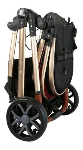Carriola Infanti Mike Portabebe Base De Carro Gris