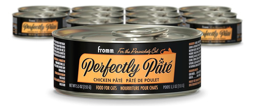 Fromm Perfectly Pâté Chicken Pate Cat Food - Premium Wet Cat