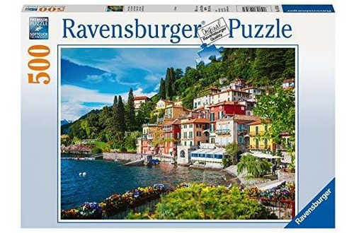 Ravensburger Lago Como, Italy 500pc Rompecabezas S4m3a