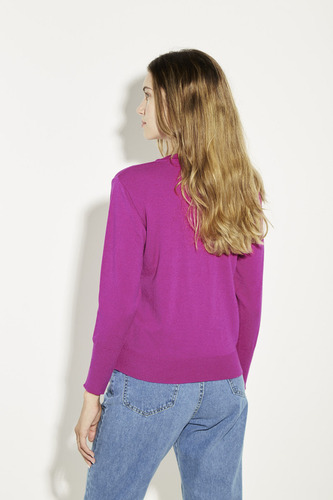 Sweater Mujer Manga Ranglan Tejido Pesado- Koxis