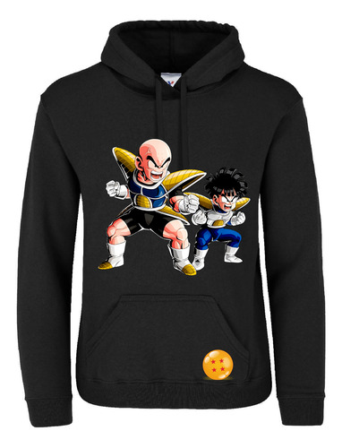 Sudadera De Dragon Ball Z Gohan Y Krilin Con Traje Saiyajin