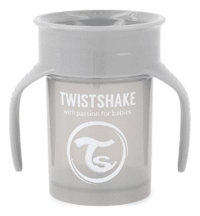 Vaso Twistshake Mini Cup 360 Ml  6+m Gris (78930)