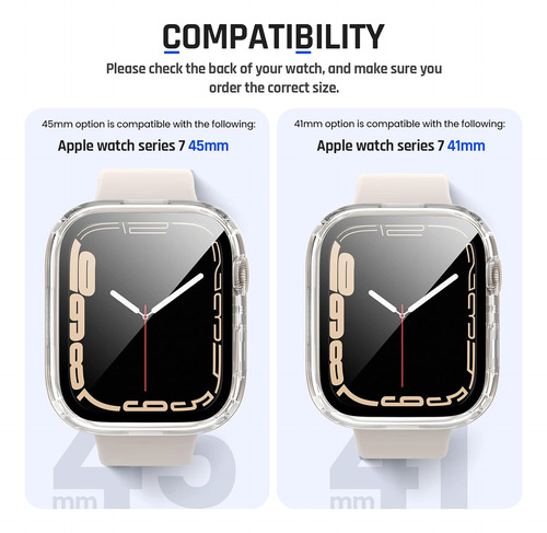 Goton 2 En 1 Funda Impermeable Para Apple Watch Series 9 ...