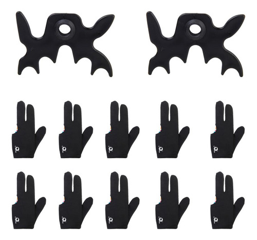 10pcs Pool / Snooker Guantes De Billar