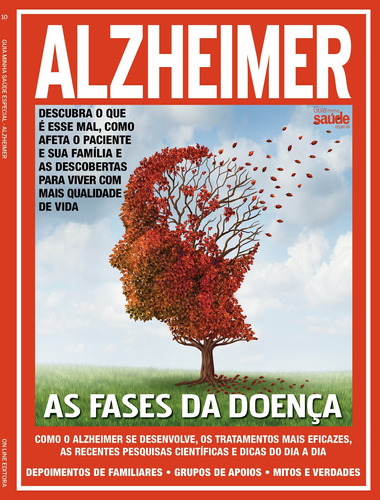 Guia minha saúde - Especial - Alzheimer - Vol .10, de On Line a. Editora IBC - Instituto Brasileiro de Cultura Ltda, capa mole em português, 2018