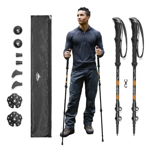 comprar Bastones De Trekking Cascade Mountain Tech De Aluminio, Jueg