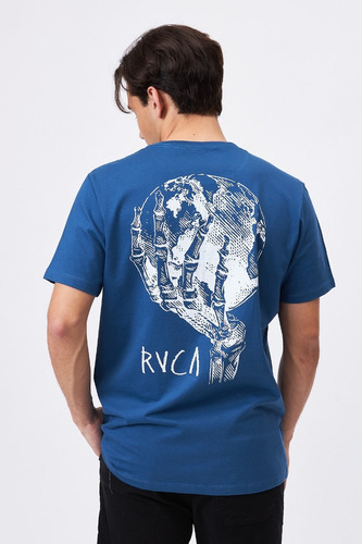 Imagen 1 de 8 de Remera Rvca Local Biz Hombre