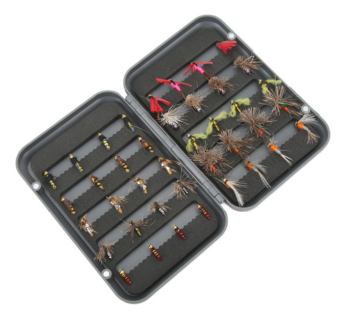 Juego Surtido De Cebos De Pesca, 40 Piezas, Señuelos Y Mosca
