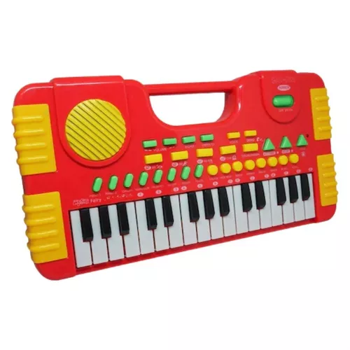 Brinquedo Teclado Musical Infantil Colorido 31 Teclas Importway