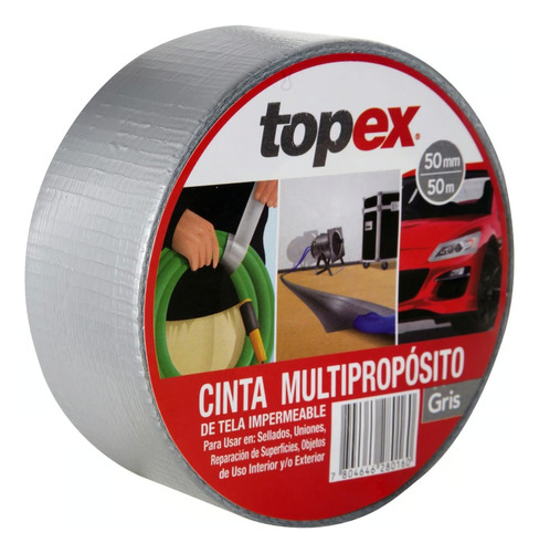 Cinta Multipropósito De Tela 50 Mm 50 Mts.