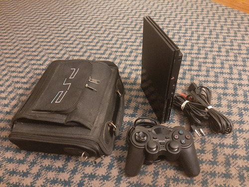 Play Station 2 Slim 90001 + 1 Control + Estuche Ps2