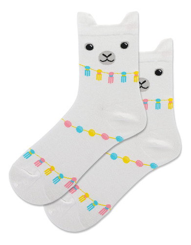 Hotsox Calcetines Tobilleros Llama Para Mujer, 1 Par Por Paq