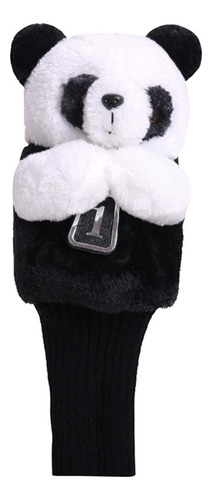 Cute Panda Golf Club Headcover Animal Head Cover Para El
