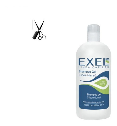 Shampoo Exel 475 Ml Linea Gel Profesional