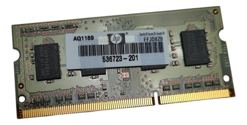 Memória Notebook 2gb 1rx8 Pc3-10600s Smart (Usado)