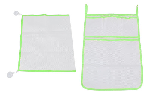 Suporte De Brinquedos De Banheira De Malha, 2 Peças, Organiz