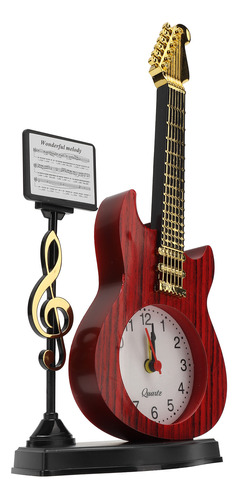 Reloj Despertador De Violín De Apariencia Única E Innovador