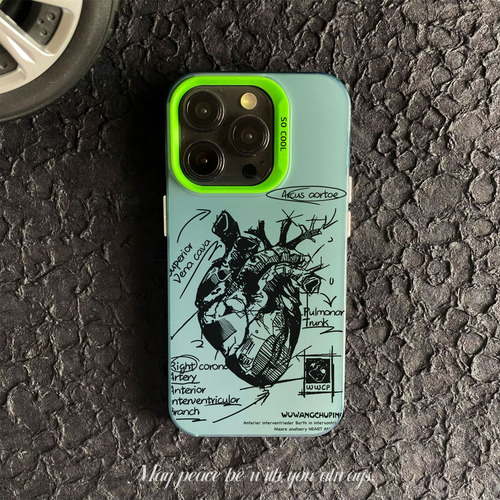 Capa Case Capinha Anti Impacto Premium P/ Iphone 13,14,15,16 Verde 16 Pro Max