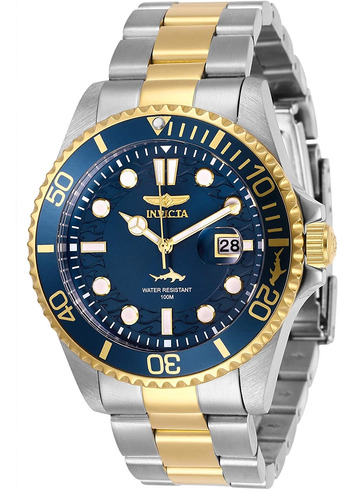 Invicta Pro Diver - Reloj Cuarzo Hombre, Acero Inox. 