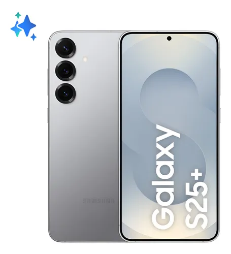 Samsung Galaxy S25+ 512GB, 12GB, Câmera Tripla - Prateado