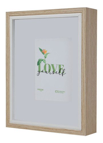 Imagen 2 de 2 de Portaretrato Marco Para Foto 15cm X 21cm Deco Madera Nordico