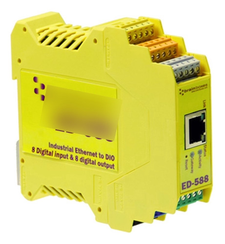 Brainboxe Ed-588 Ethernet Io Digital Entrada + Salida