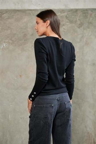 Sweater Gardiner Classic De Bremer Con Botones Gul620