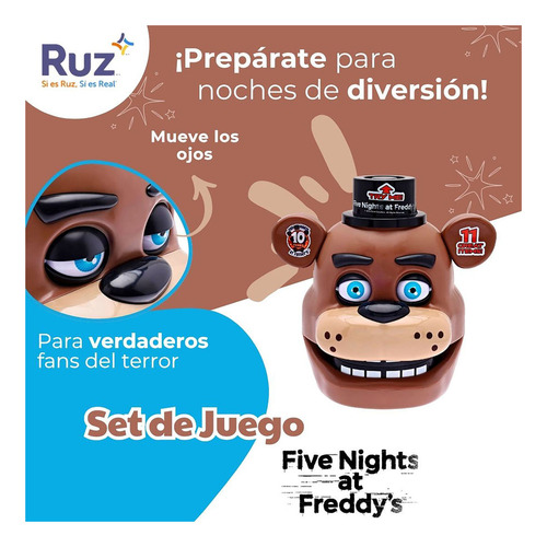 Set De Juego Ruz Five Nights At Freddy's (freddy Fazbear)