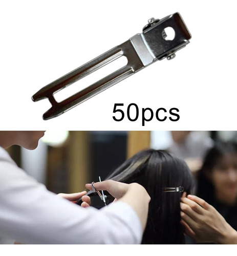 50 Pinzas Para El Cabello Con Diseño De Pico De Pato Para