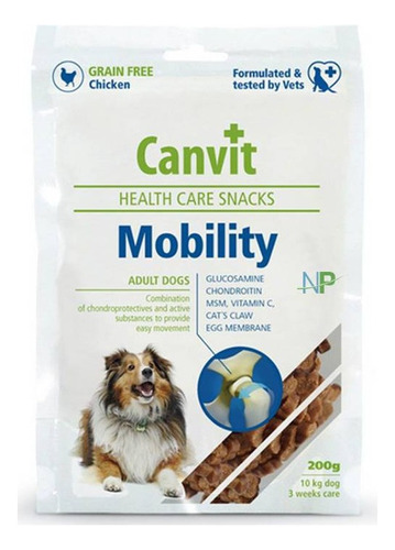 Snack Perro Canvit Mobility Health Care 200gr. Np
